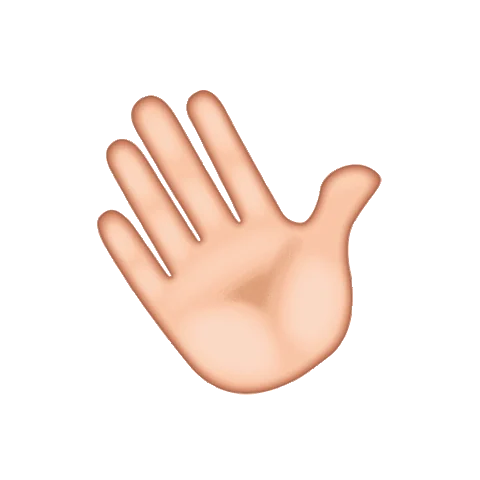 Waving hand